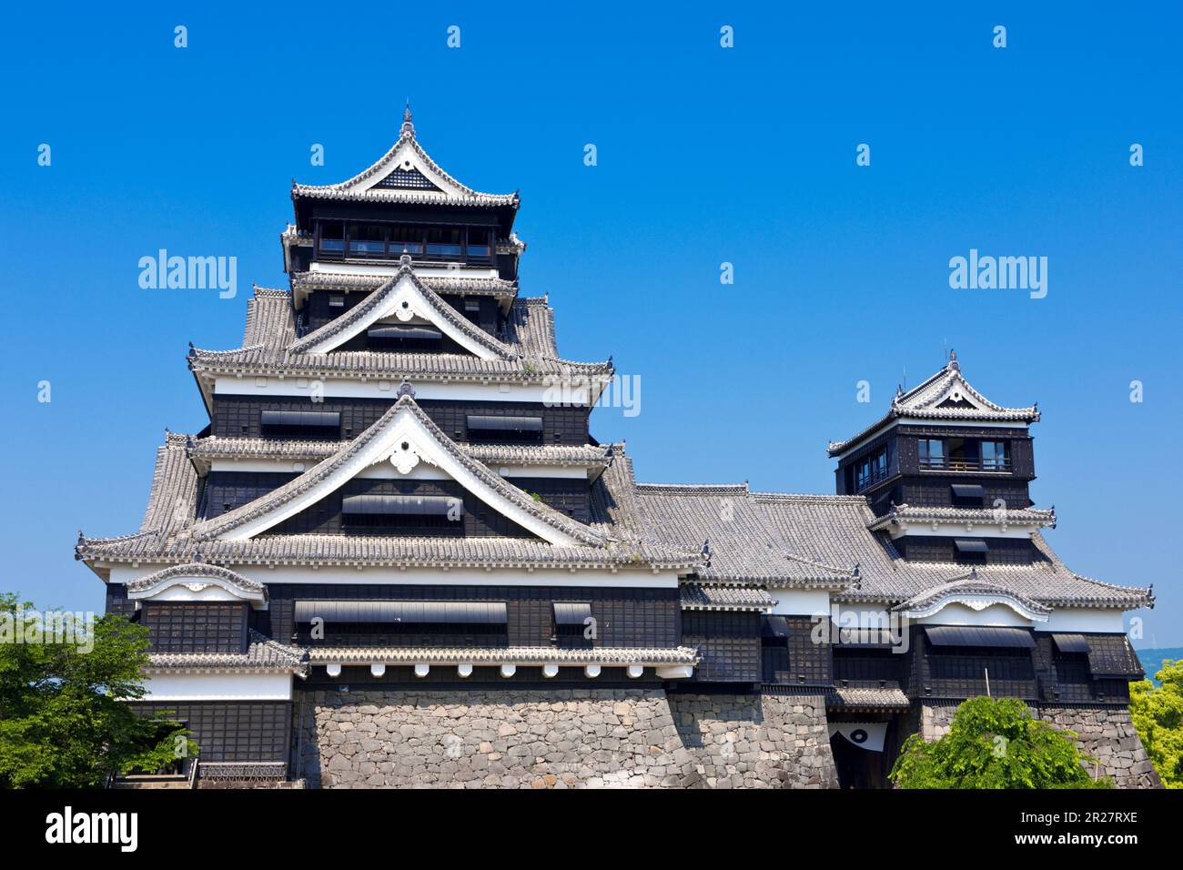 Kumamoto Castle Stockfoto