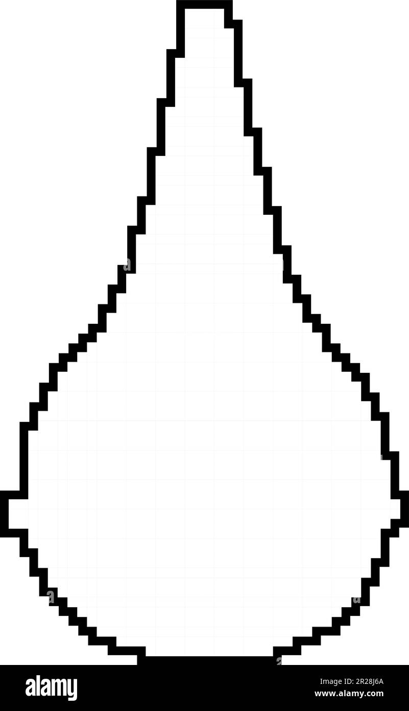 Kindernasenabsaugvorrichtung Pixel-Art-Vektordarstellung Stock Vektor