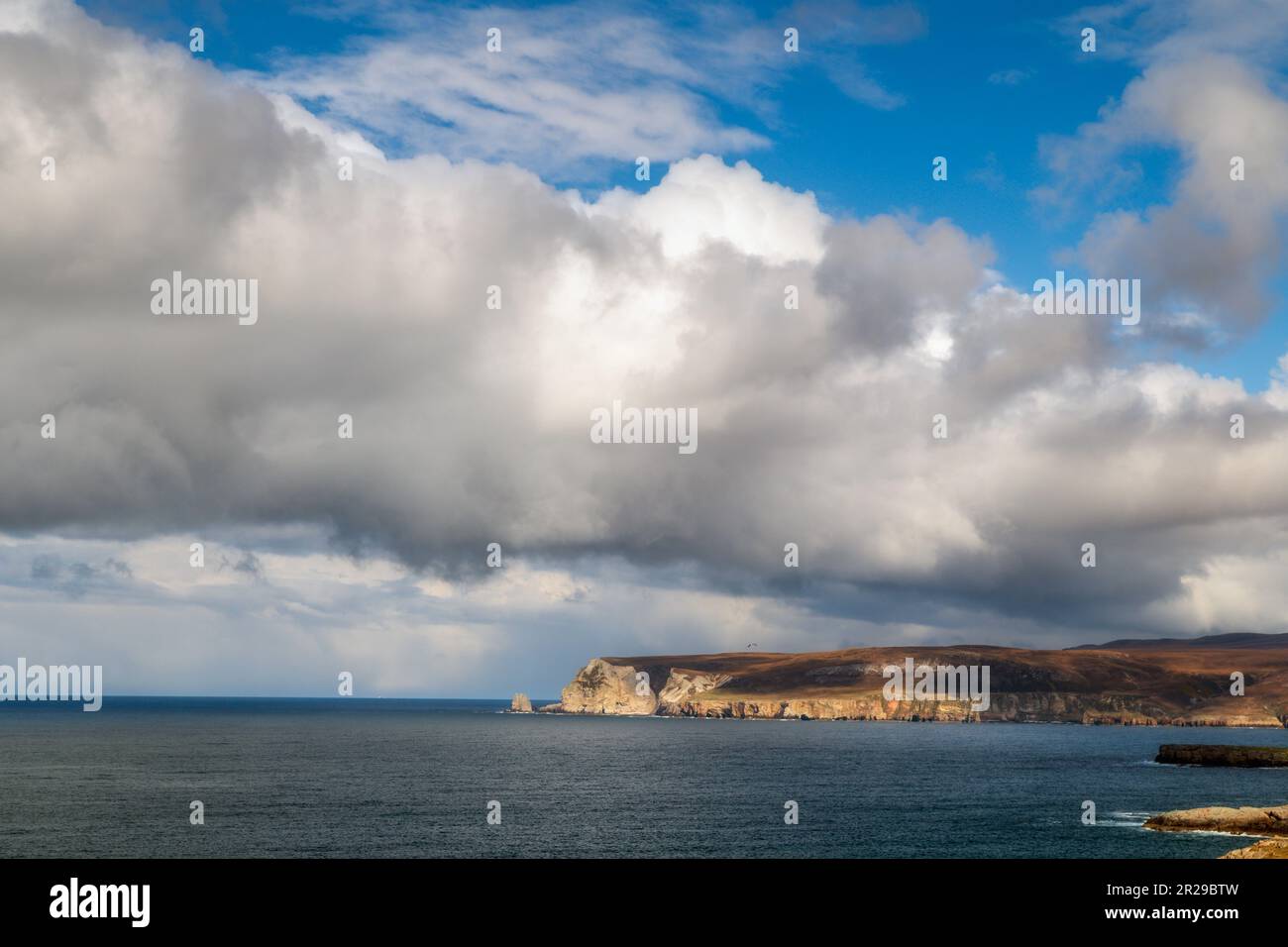 Whititen Head in Sutherland an der Nordküste Schottlands Stockfoto