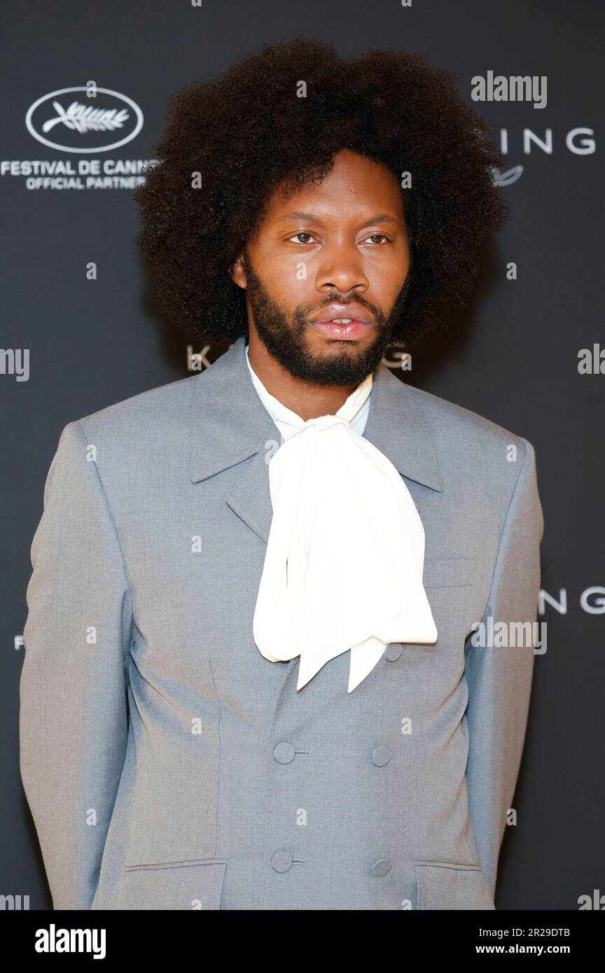 Cannes, Frankreich. 18. Mai 2023. Jeremy O. Harris beim Kering 'Women in Motion' Talk auf dem Festival de Cannes 20223/76. Internationale Filmfestspiele von Cannes im Majestic Hotel. Cannes, 18.05.2023 Kredit: Geisler-Fotopress GmbH/Alamy Live News Stockfoto