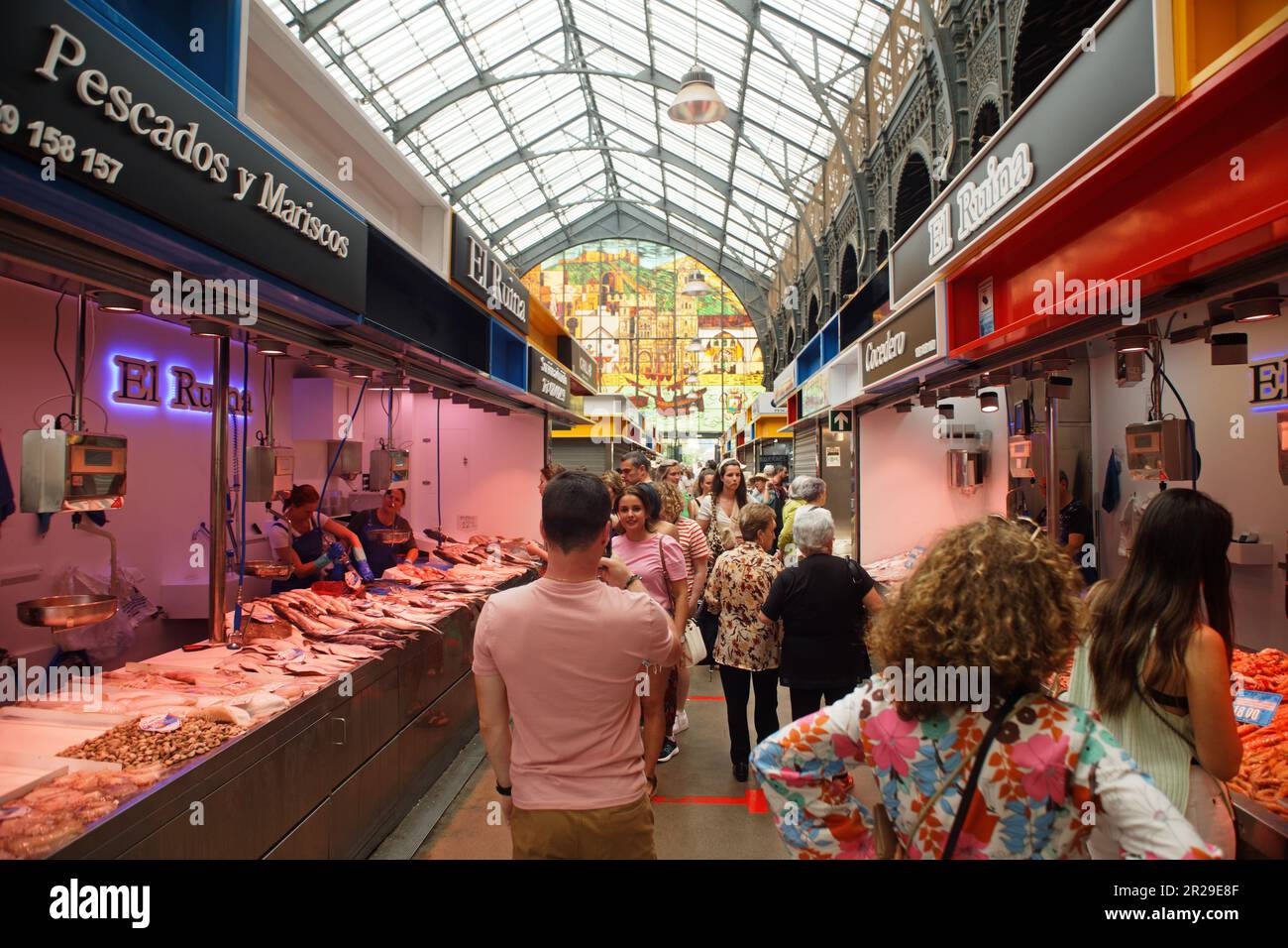 Fish market malaga spain Fotos und Bildmaterial in hoher Auflösung