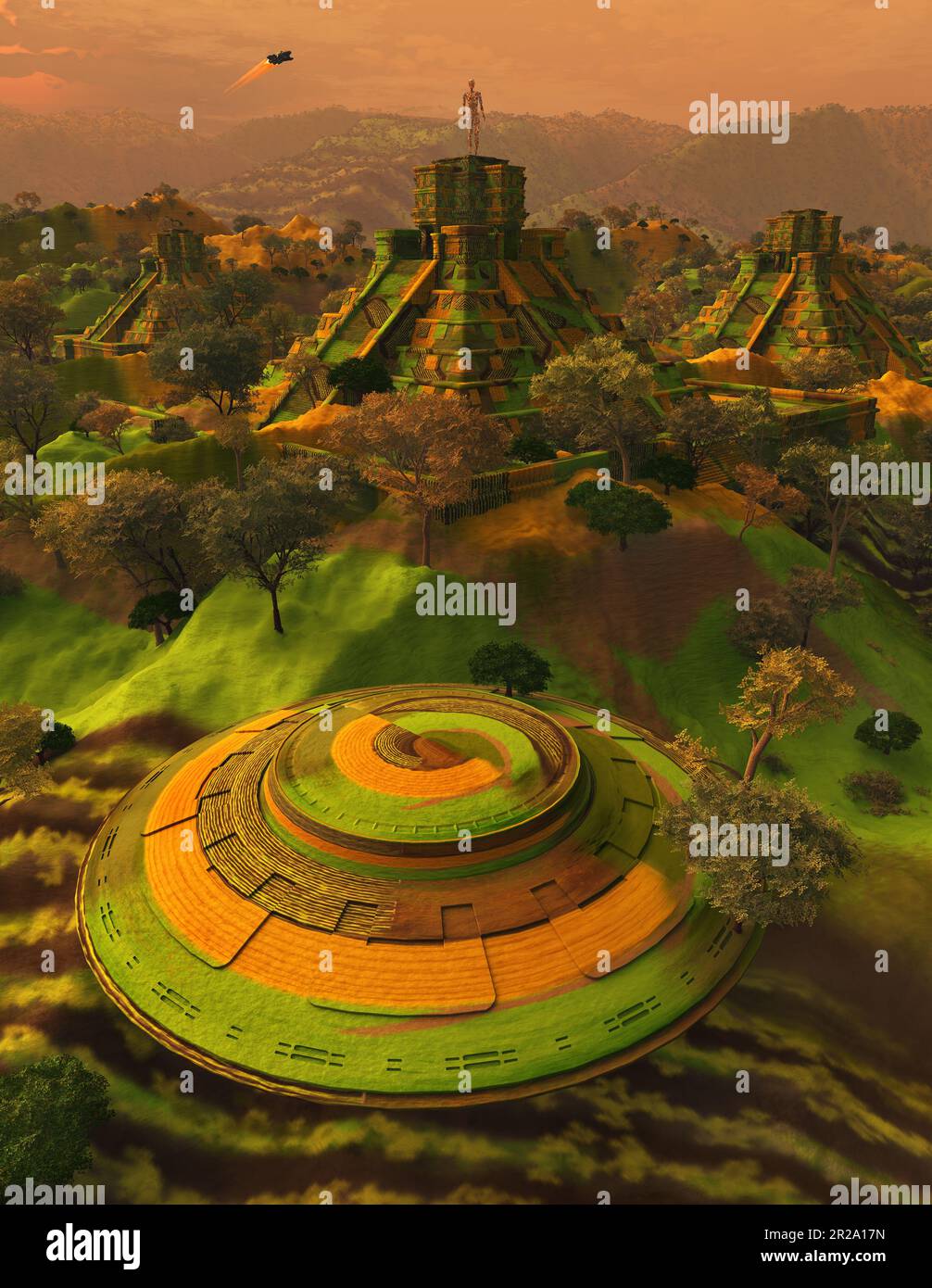 Gebäude El Dorado Stockfoto