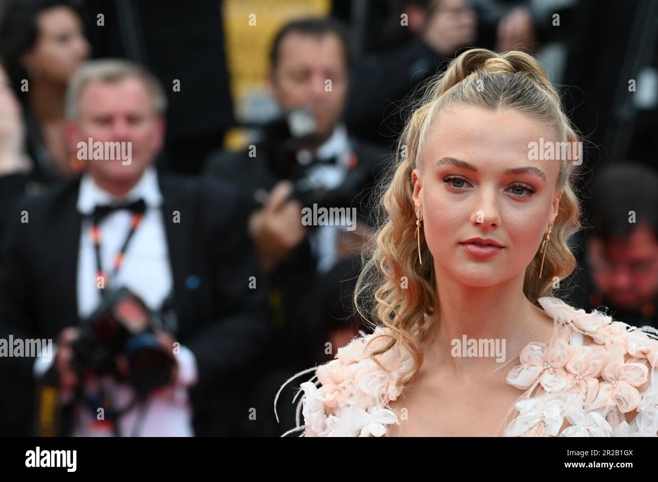 76. Cannes Film Festival 2023, Red Carpet Film „ Indiana Jones and the Dial of Destiny “ abgebildet: Lilly Krug Stockfoto