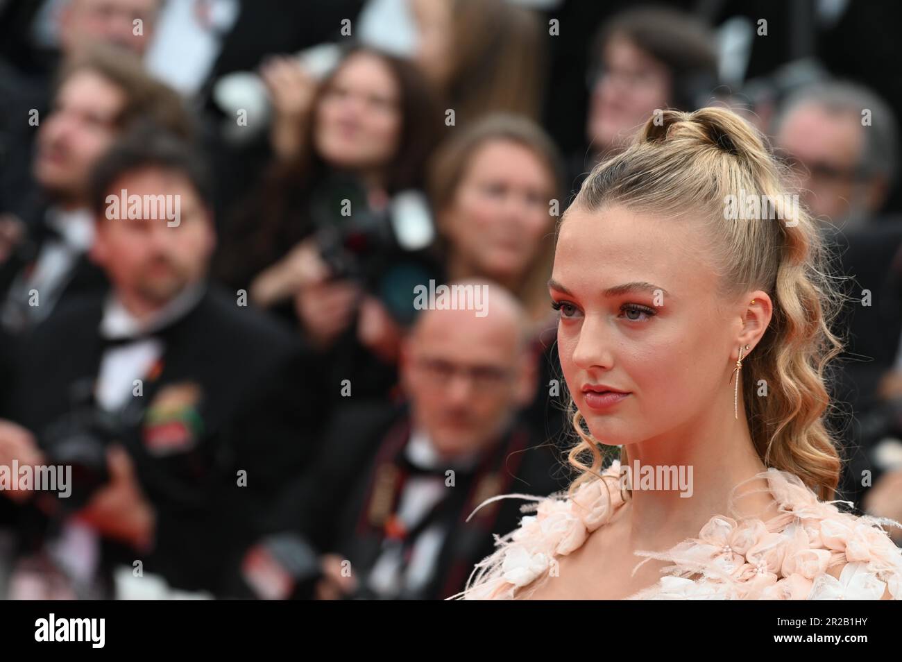 76. Cannes Film Festival 2023, Red Carpet Film „ Indiana Jones and the Dial of Destiny “ abgebildet: Lilly Krug Stockfoto