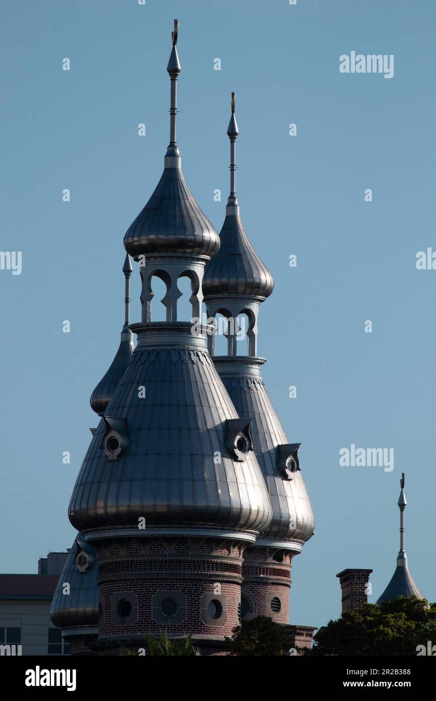 UT-Minarette Stockfoto