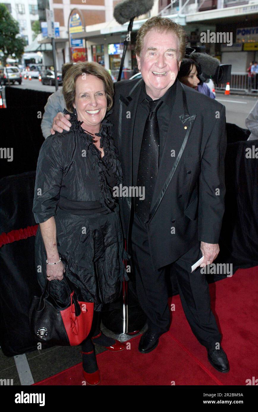 Gäste des Billy Elliott The Musical Premiere in Sydney at the Capitol Theatre. Sydney, Australien. 13.12.07. Stockfoto