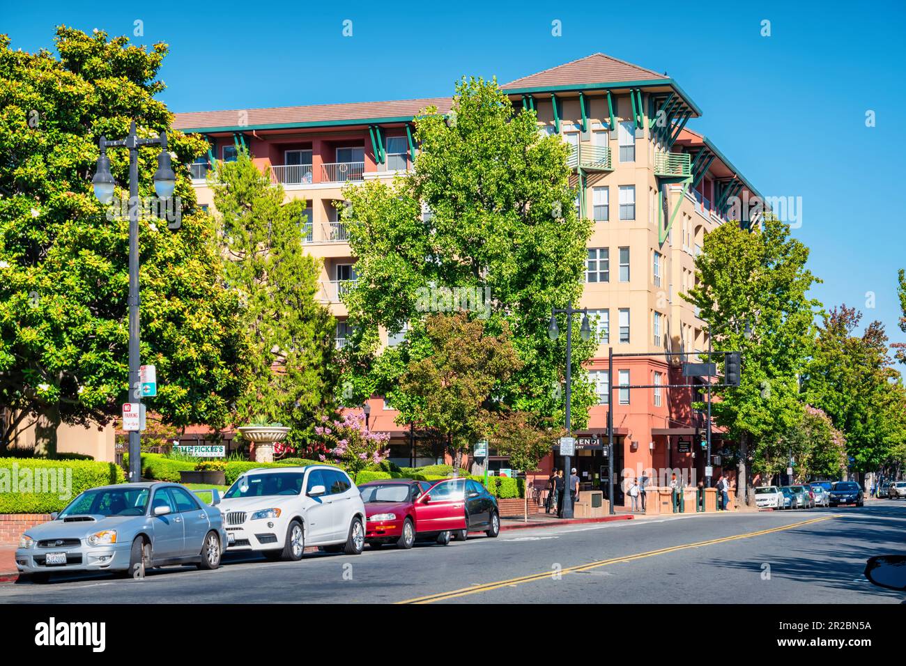 Innenstadt von San Rafael, Kalifornien, USA Stockfoto