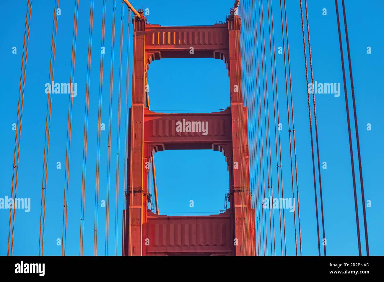 Golden Gate Bridge in San Francisco, Kalifornien, USA. Stockfoto
