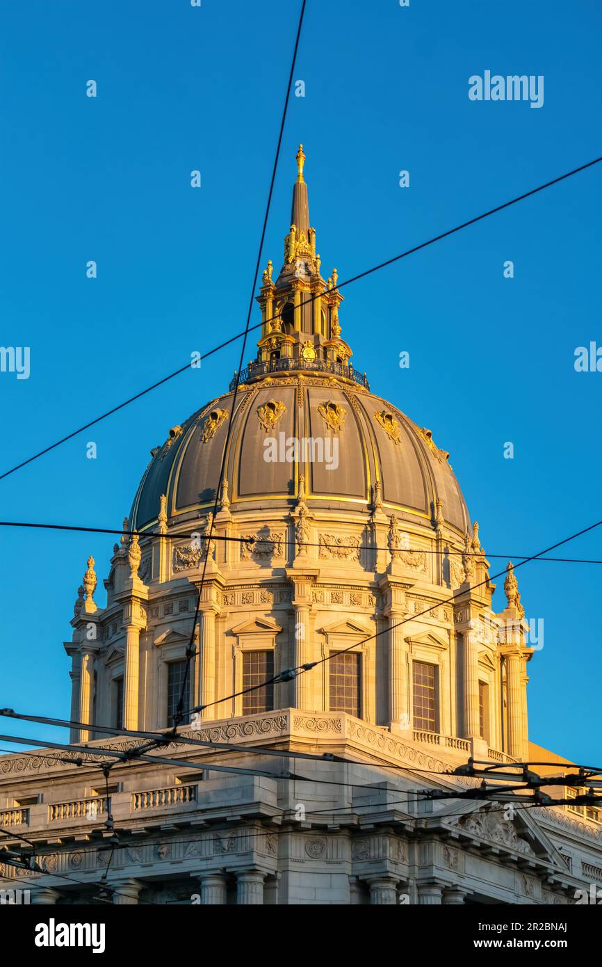 Das Rathaus von San Francisco in Kalifornien, USA Stockfoto