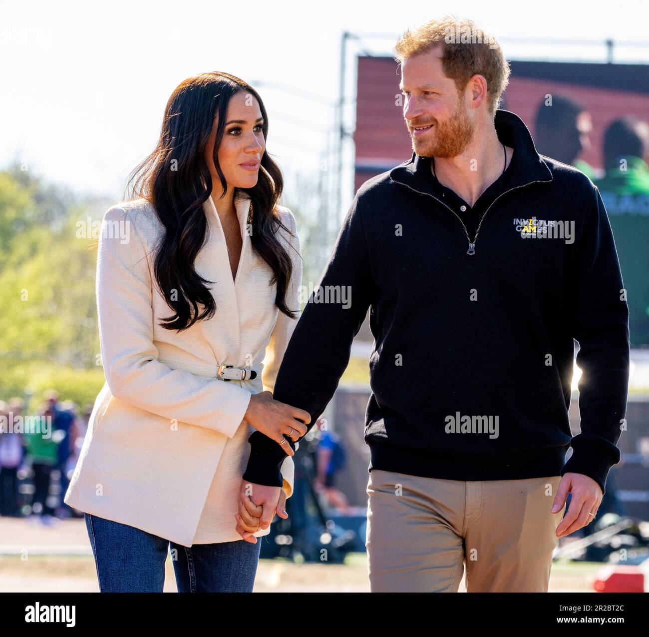 Montecito, USA. 17. April 2022. Prinz Harry Herzog von Sussex und Meghan Markle Herzogin von Sussex feiern 5 Jahre Ehe. Der Herzog von Sussex lebt jetzt in den Vereinigten Staaten mit seiner Frau Meghan Markle, Herzogin von Sussex und ihren beiden Kindern Prinz Archie Harrison Mountbatten-Windsor und Tochter Prinzessin Lilibet Diana Mountbatten-Windsor. (Foto: DPPA/Sipa USA) Guthaben: SIPA US/Alamy Live News Stockfoto