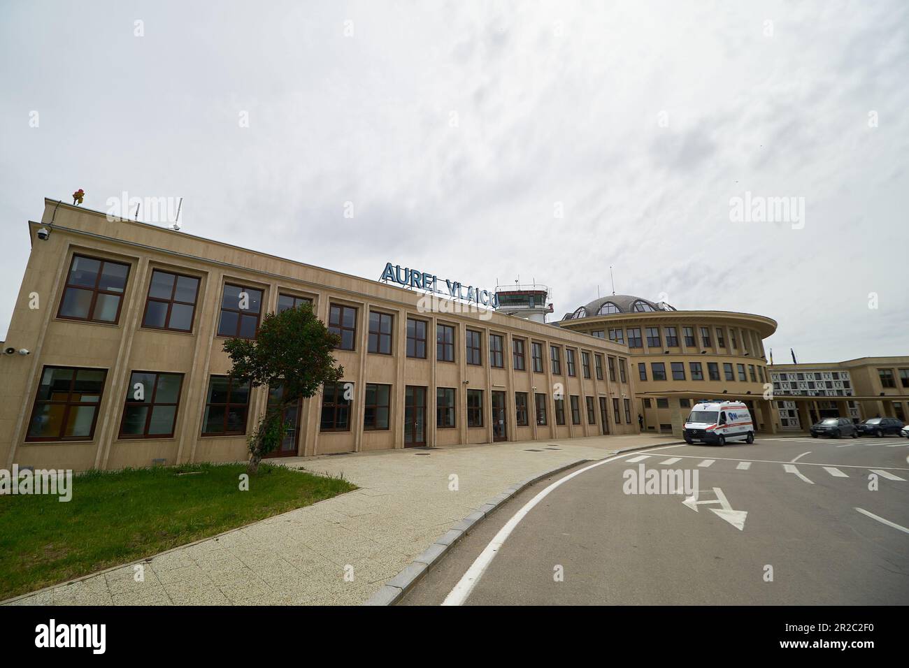 Bukarest, Rumänien. 18. Mai 2023: Internationaler Flughafen Bukarest Baneasa 'Aurel Vlaicu'. Die italienische Fluggesellschaft AeroItalia startet am 2. Juni Flüge nach Rumänien mit einem ersten Flug auf der Route Bukarest Baneasa „Aurel Vlaicu“ International Airport - Rom-Fiumicino International Airport „Leonardo da Vinci“. Kredit: Lucian Alecu/Alamy Live News Stockfoto