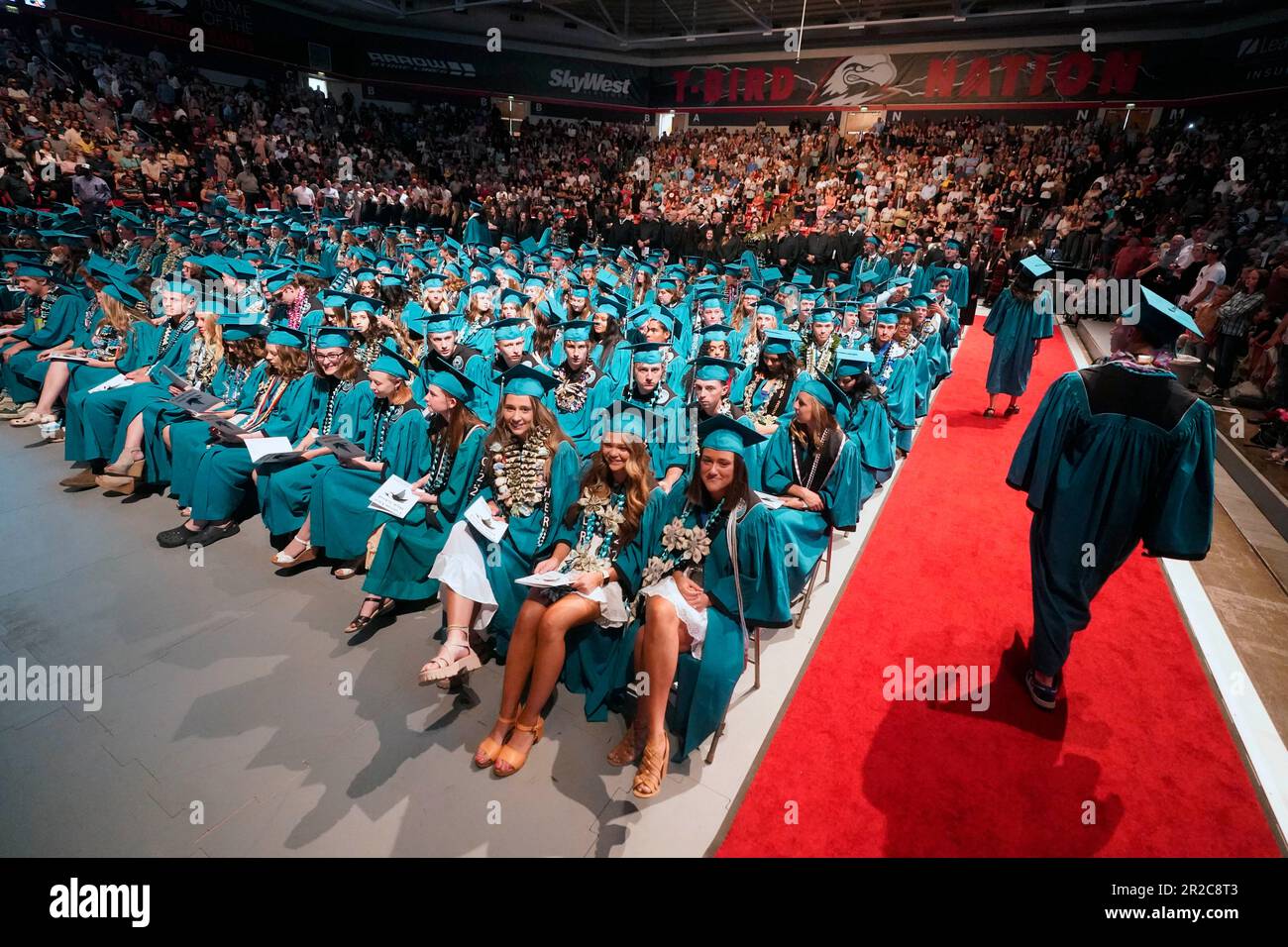 FILE The Canyon View High School Graduation Is Shown Wednesday May file-the-canyon-view-high-school-graduation-is-shown-wednesday-may