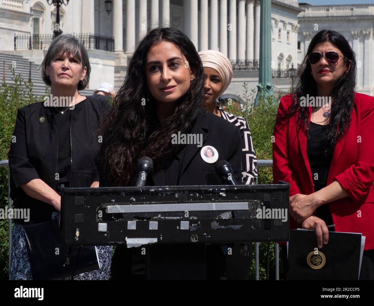 Lina Abu Rashed 18. Mai 2023, Washington, District of Columbia, USA: LINA ABU AKLEH ...