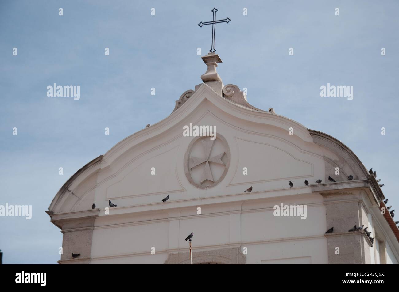 Kirche Santa Luzia, Lissabon, Portugal Stockfoto