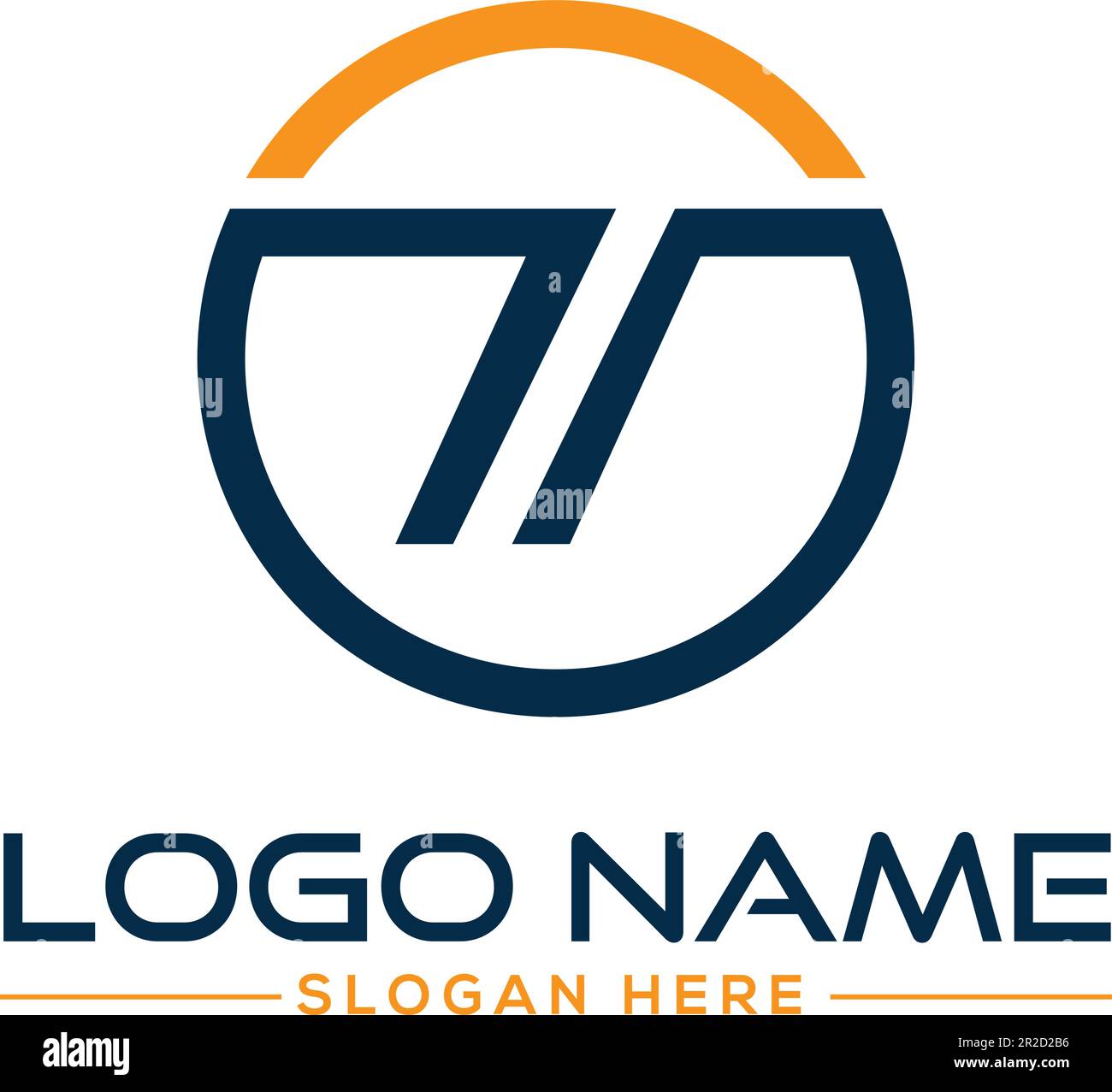 Kreatives Kreisdesign mit dem Buchstaben T und dem Tech Logo. Stock Vektor