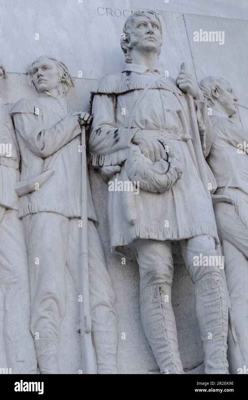 Die Schlacht von Alamo war ein entscheidender Faktor in der texanischen Revolution Stockfoto