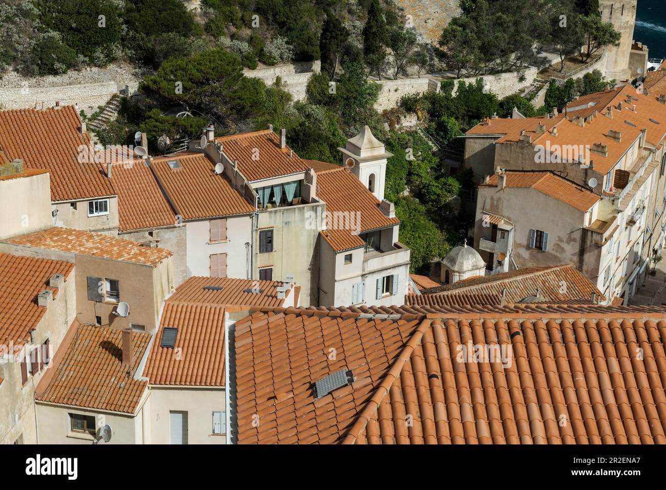 Bonifacio, Corse-du-Sud, Korsika, Frankreich Stockfoto