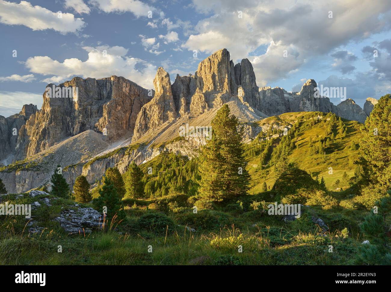 Bruneck Turm, Sellastock, Südtirol, Italien Stockfoto