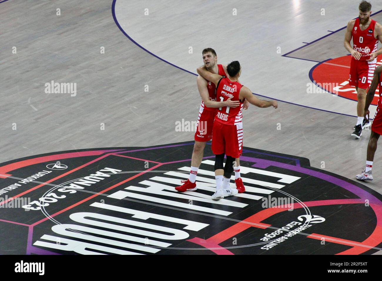 Basketball Euroleague - Final 4 Saison 2022-2023 Zalgirio Arena Kaunas, Litauen. 19. Mai 2023. Olympiakos Piräus - AS Monaco 900/Cordon Press Credit: CORDON PRESS/Alamy Live News Stockfoto