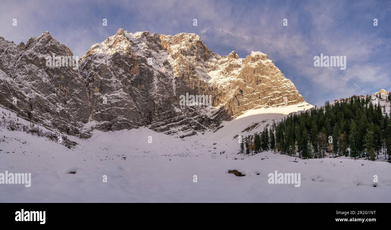 Im Eng Grund, Eng Alm, Hinterriß, Karwendel, Tirol, Österreich Stockfoto