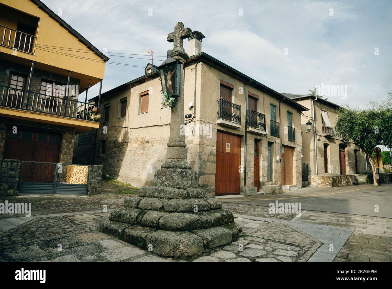 Molinaseca ist ein Dorf und eine Gemeinde in der Region El Bierzo, Leon, Spanien - Mai 2023. Hochwertiges Foto Stockfoto