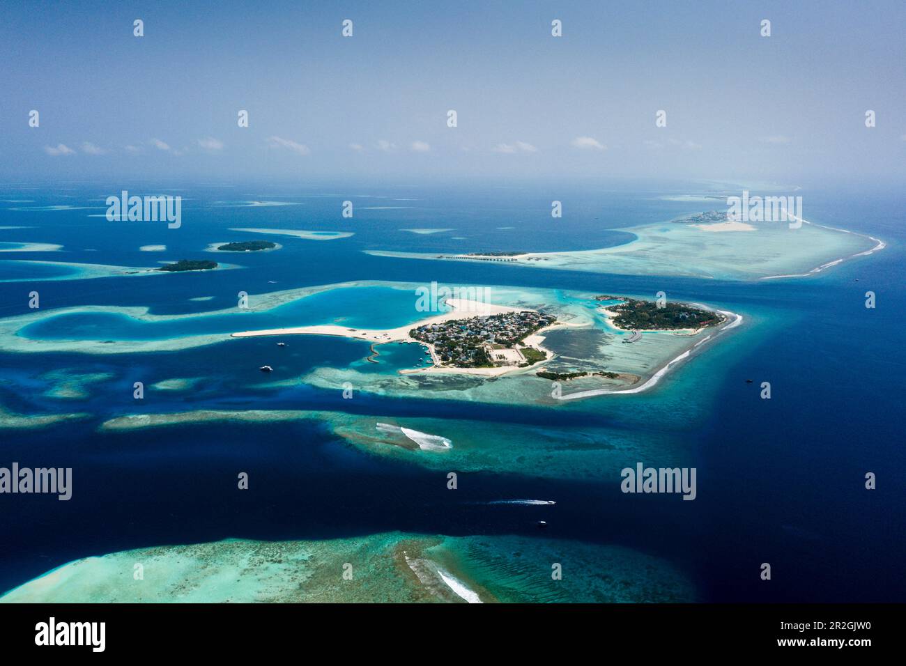 Impressions South Male Atoll, Indischer Ozean, Malediven Stockfoto
