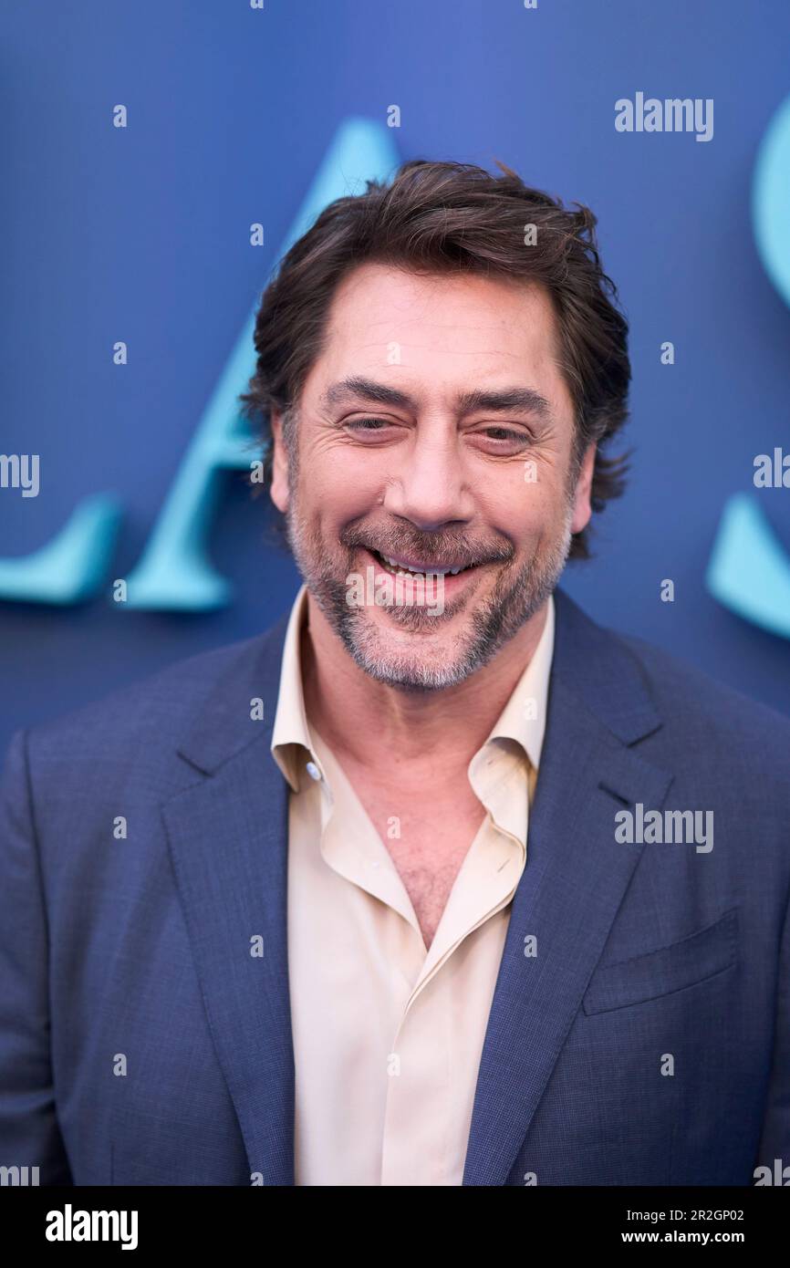 19. Mai 2023, Madrid, Spanien: Javier Bardem nimmt an der Little Â Mermaidâ€™ Premiere auf der Callao City Lights am 19. Mai 2023 in Madrid, Spanien Teil (Kreditbild: © Jack Abuin/ZUMA Press Wire) REDAKTIONELLER GEBRAUCH! Nicht für den kommerziellen GEBRAUCH! Stockfoto