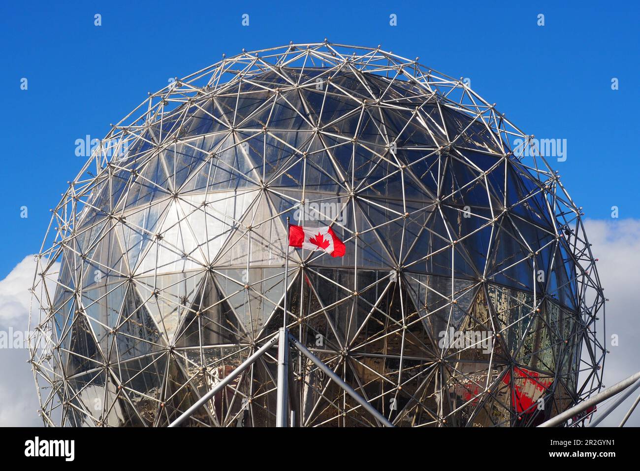 Science World in False Creek, Vancouver, British Columbia, West Canada Stockfoto