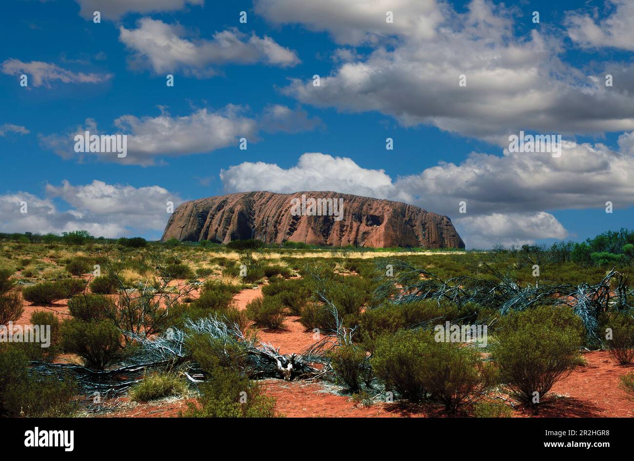 Ayers Rock (Uluru), Northern Territory, Austtalia (1987) Stockfoto