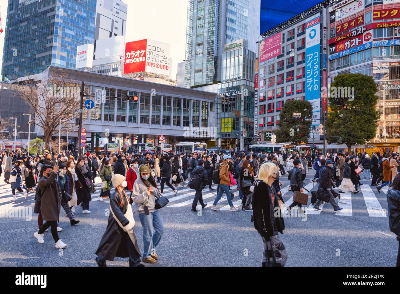 Shibuya, Tokio, Honshu, Japan, Asien Stockfoto