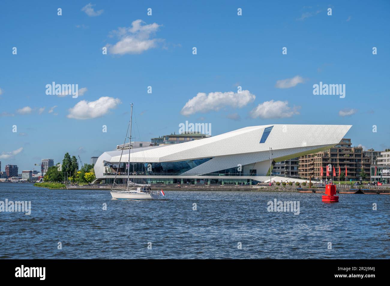 EYE Film Institut Nederland, Amsterdam, Benelux, Benelux-Länder, Nordholland, Noord-Holland, Niederlande Stockfoto