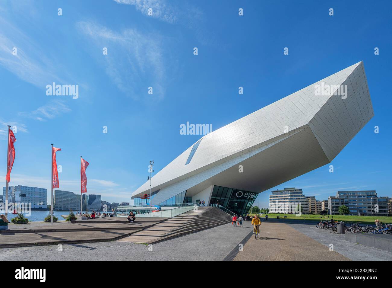 EYE Film Institut Nederland, Amsterdam, Benelux, Benelux-Länder, Nordholland, Noord-Holland, Niederlande Stockfoto