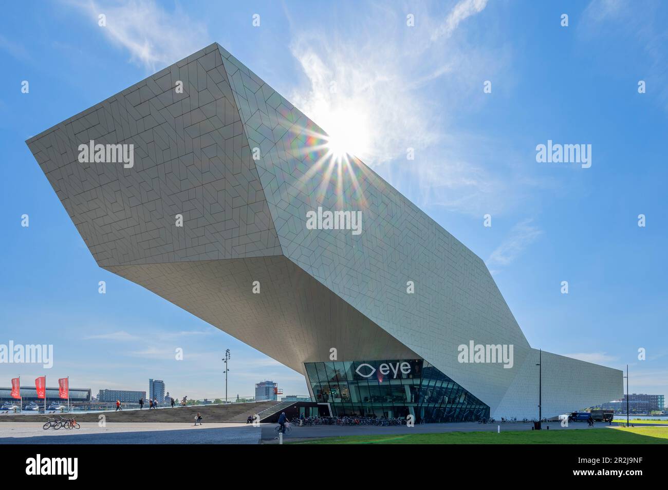EYE Film Institut Nederland, Amsterdam, Benelux, Benelux-Länder, Nordholland, Noord-Holland, Niederlande Stockfoto