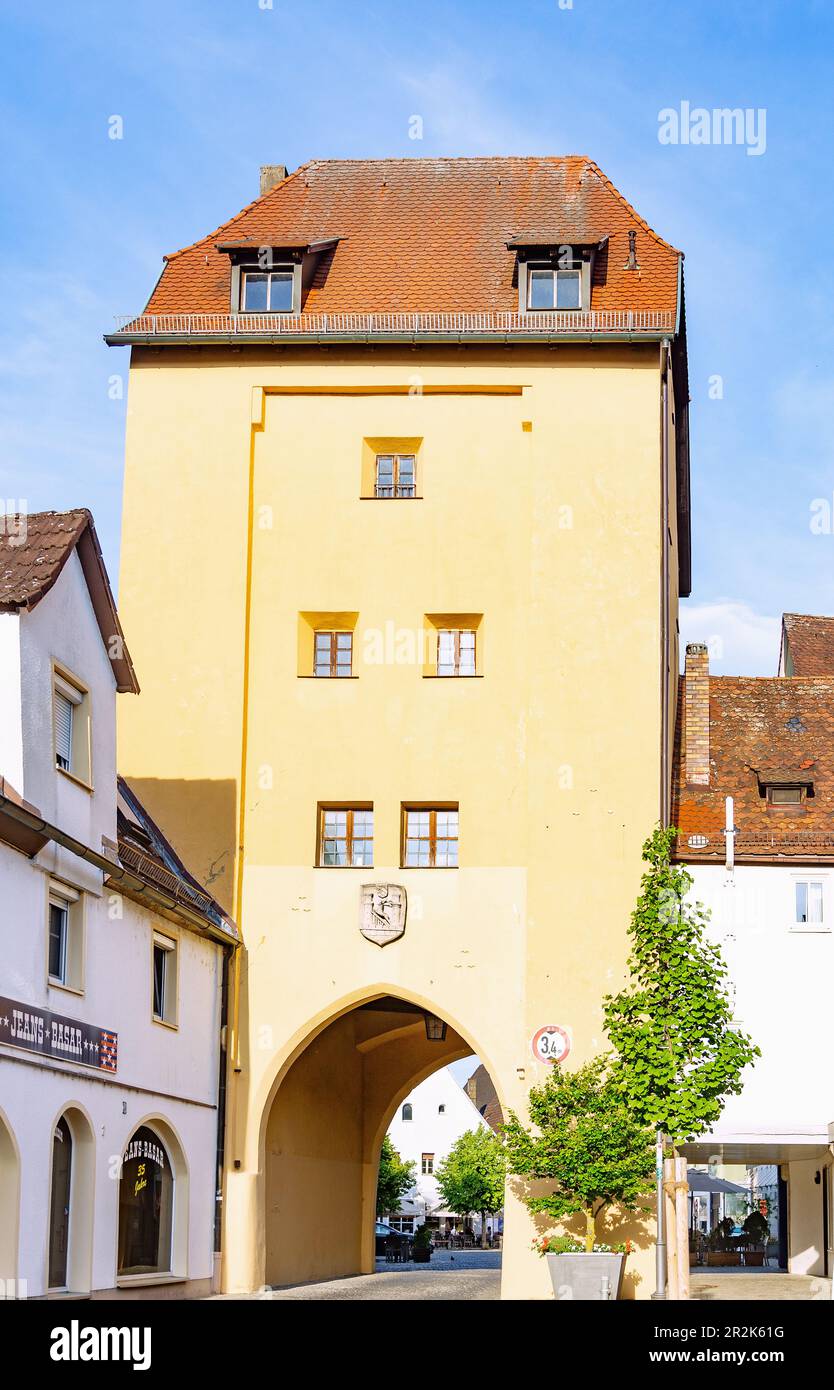 Hersberg; Nürnberger Tor Stockfoto