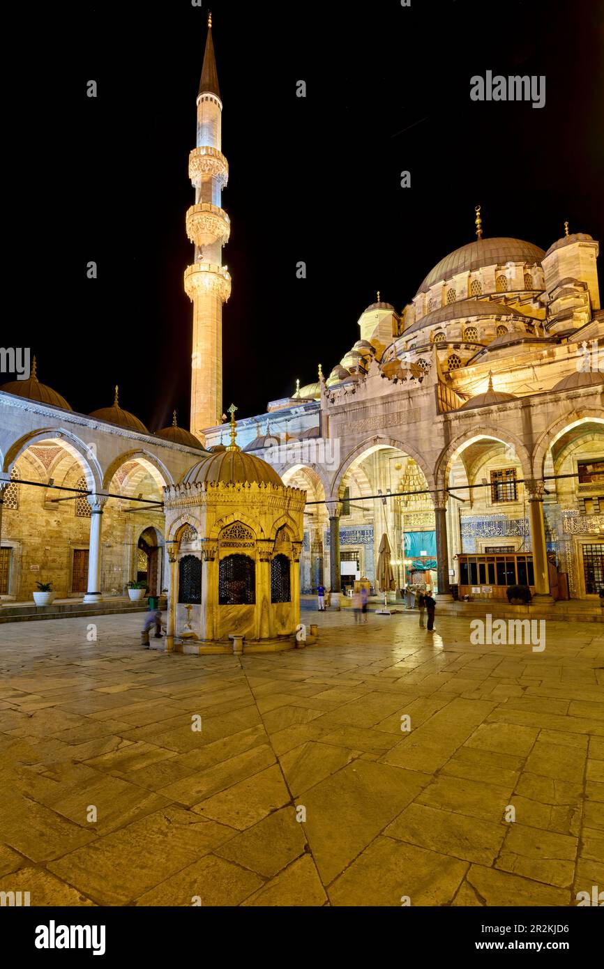 Istanbul Türkei. Die Blaue Moschee Stockfoto