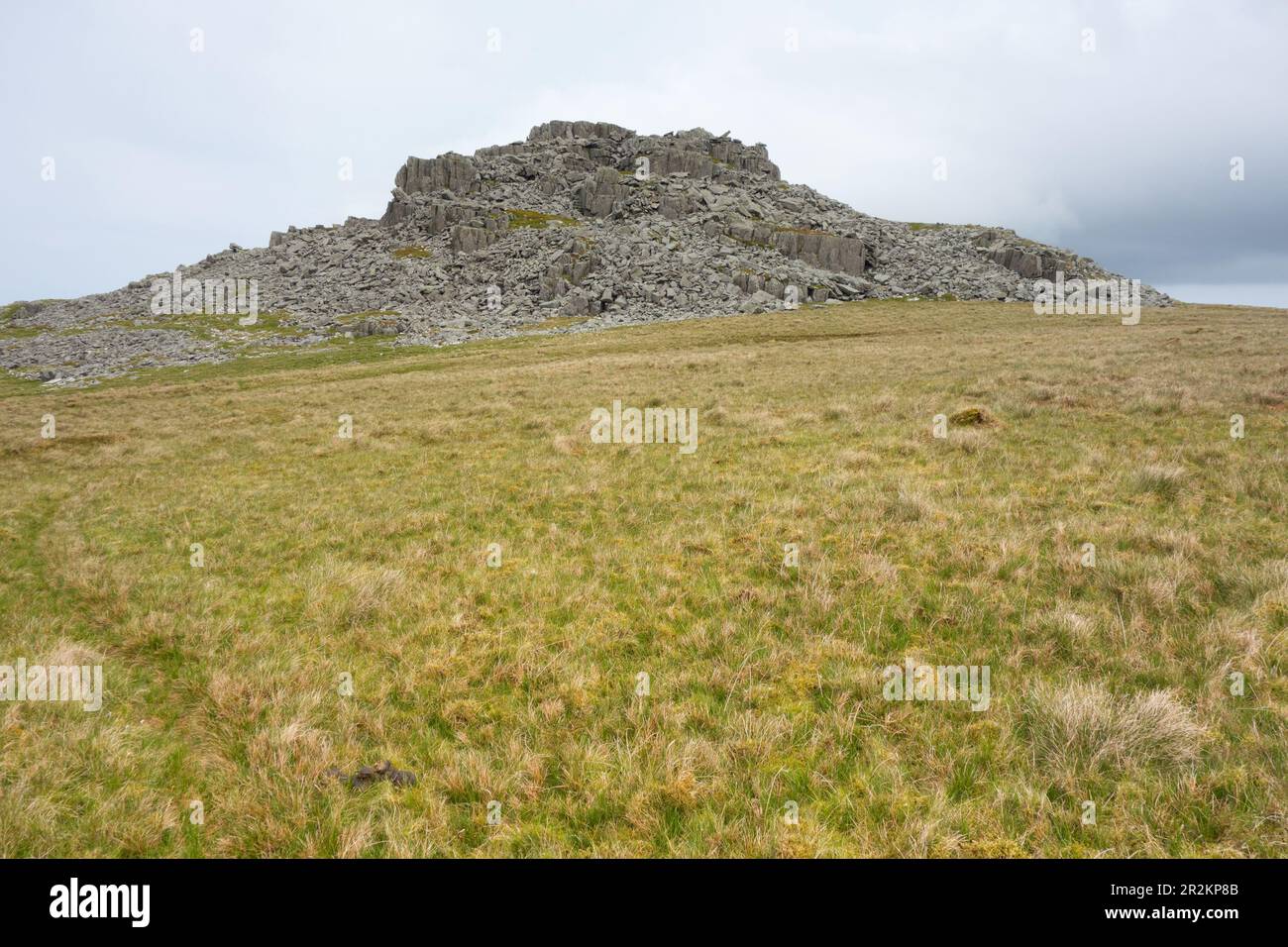 Der walisische Berg Bera Mawr in Carneddau Nord-Wales Stockfoto