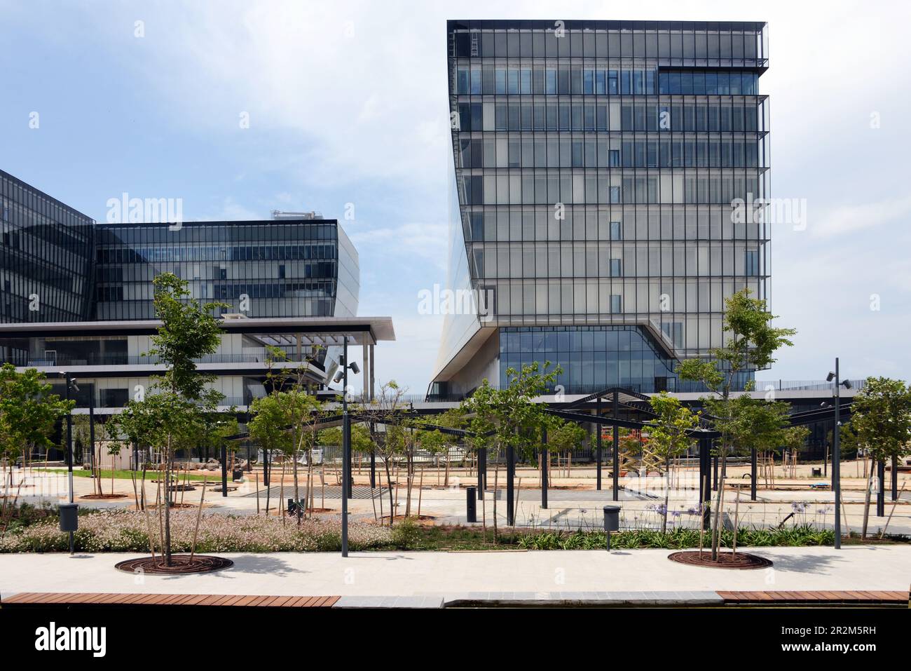 Rishon LeZion, Israel - neuer Komplex 1000 Stockfoto