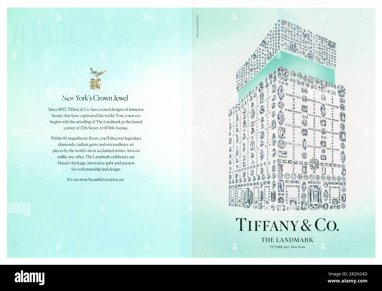 The New Yorker Magazine, 8. Mai 2023 Ausgabe, Werbeanzeige, USA Stockfoto