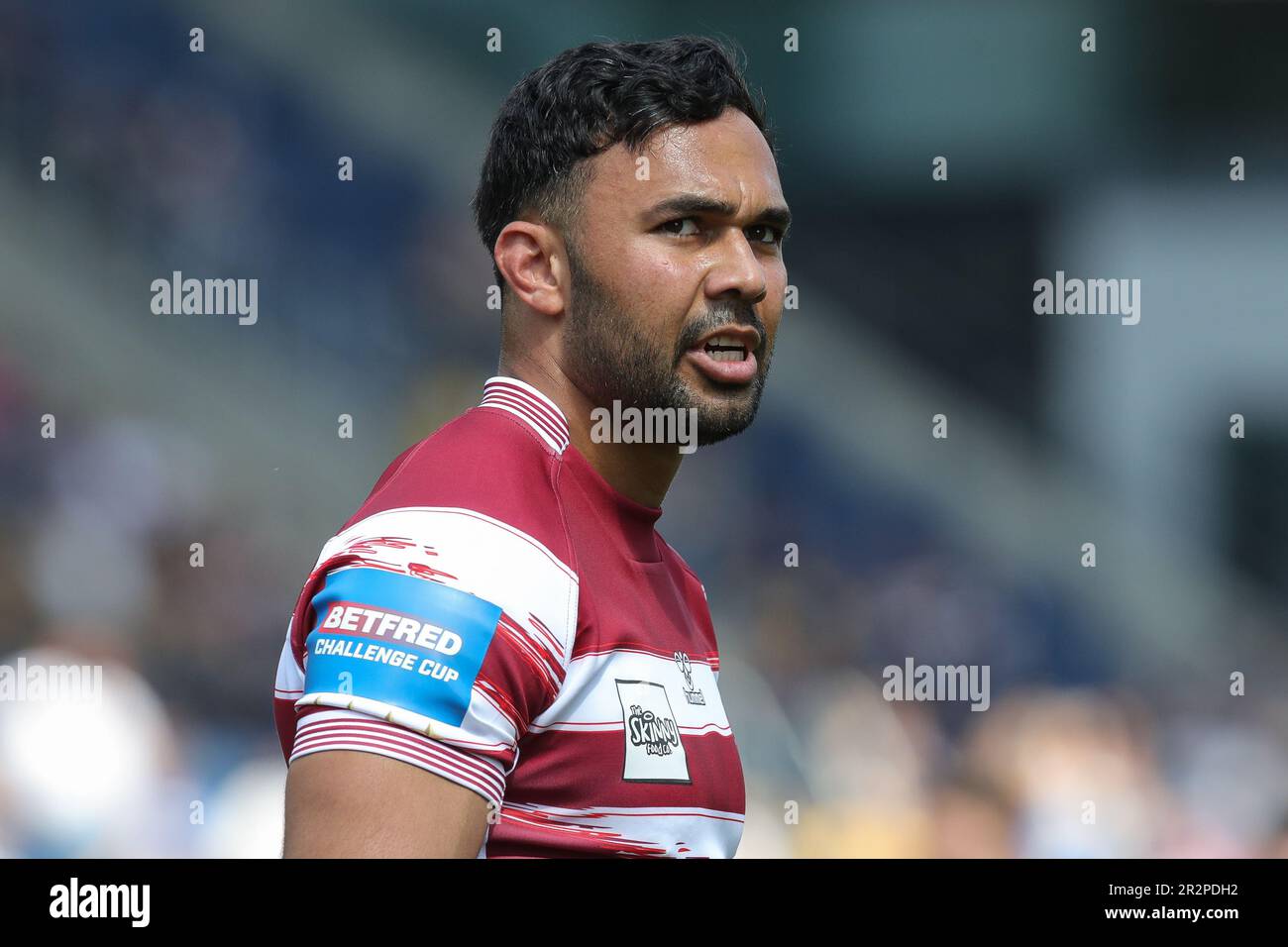 Bevan French 2 der Wigan Warriors während des Betfred Challenge Cup