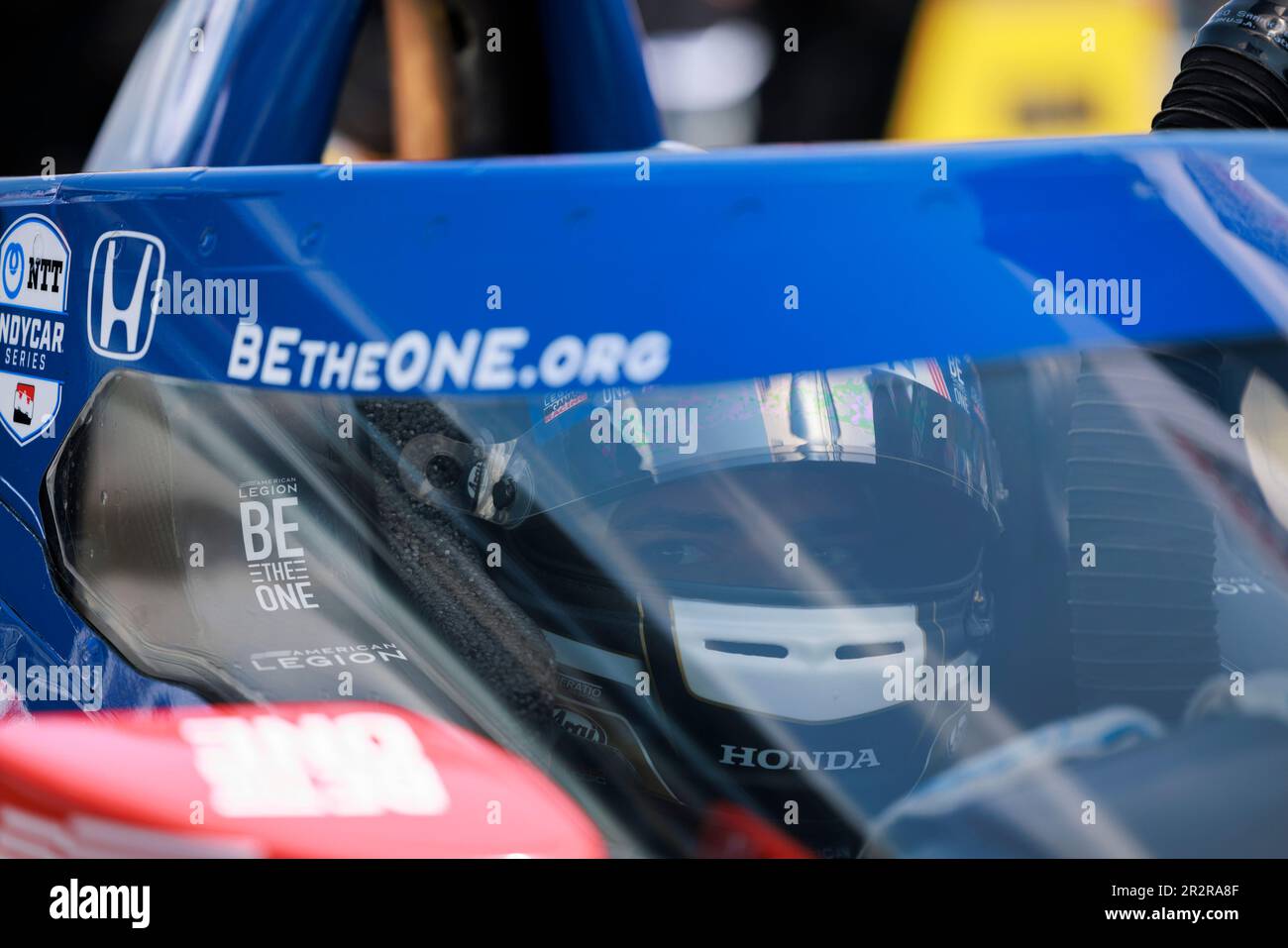 Indianapolis, Usa. 20. Mai 2023. Alex Palou (2) qualifiziert sich für den 2023 Indy 500 auf dem Indianapolis Motor Speedway in Indianapolis. Kredit: SOPA Images Limited/Alamy Live News Stockfoto