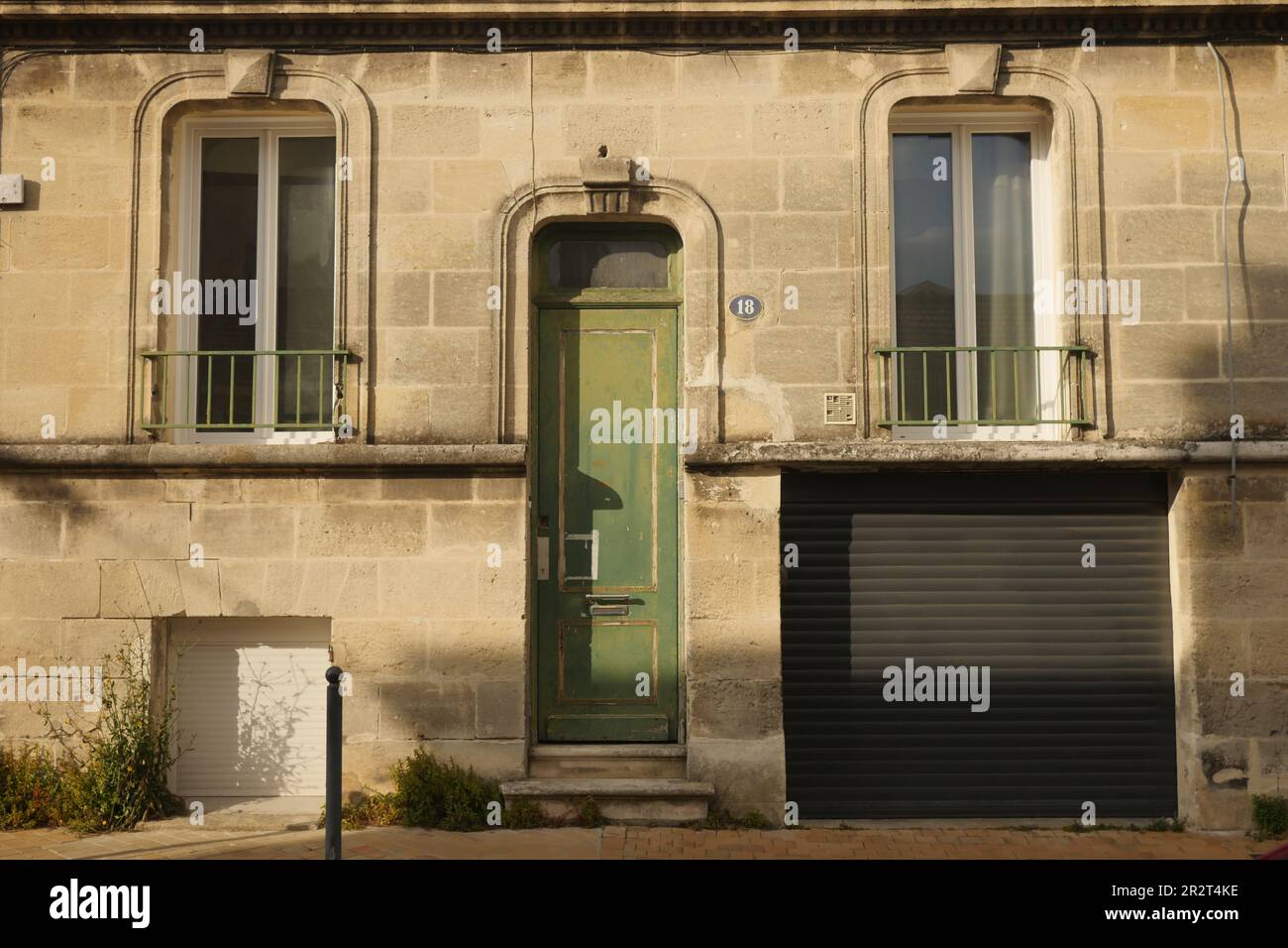 Bilder aus der Sonne füllten Südfrankreich. Stockfoto