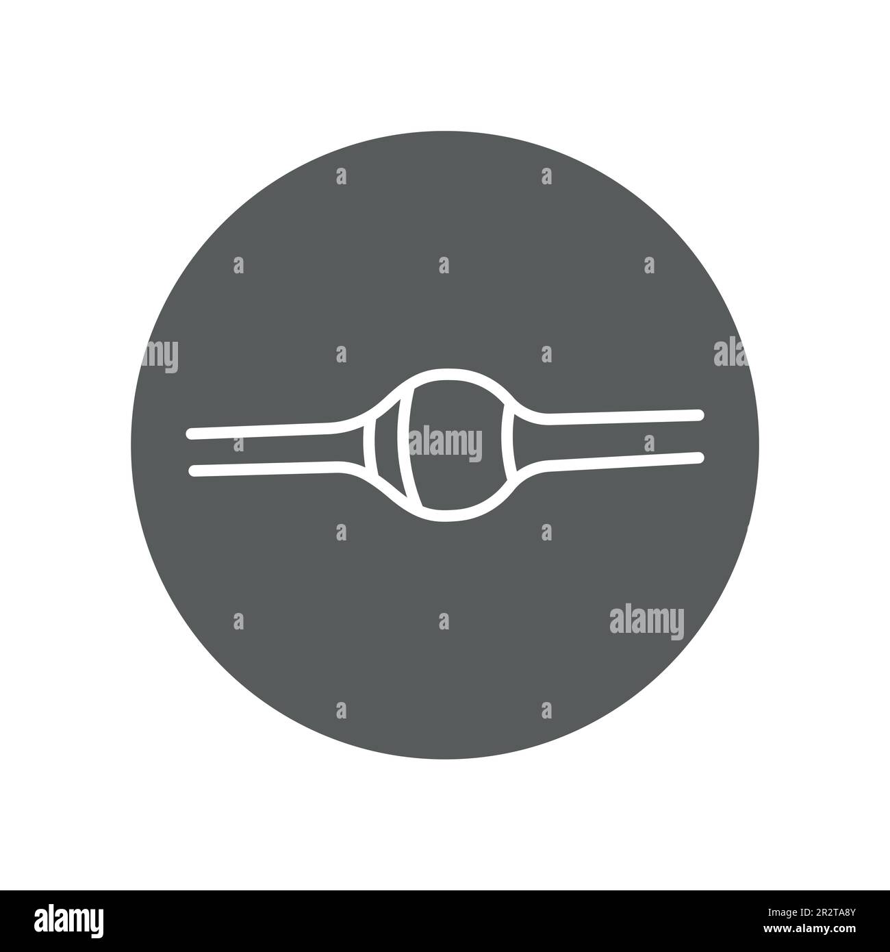 Avalanche-Diode, schwarzes Liniensymbol. Piktogramm für Webseite, mobile App, Werbeaktion. Stock Vektor