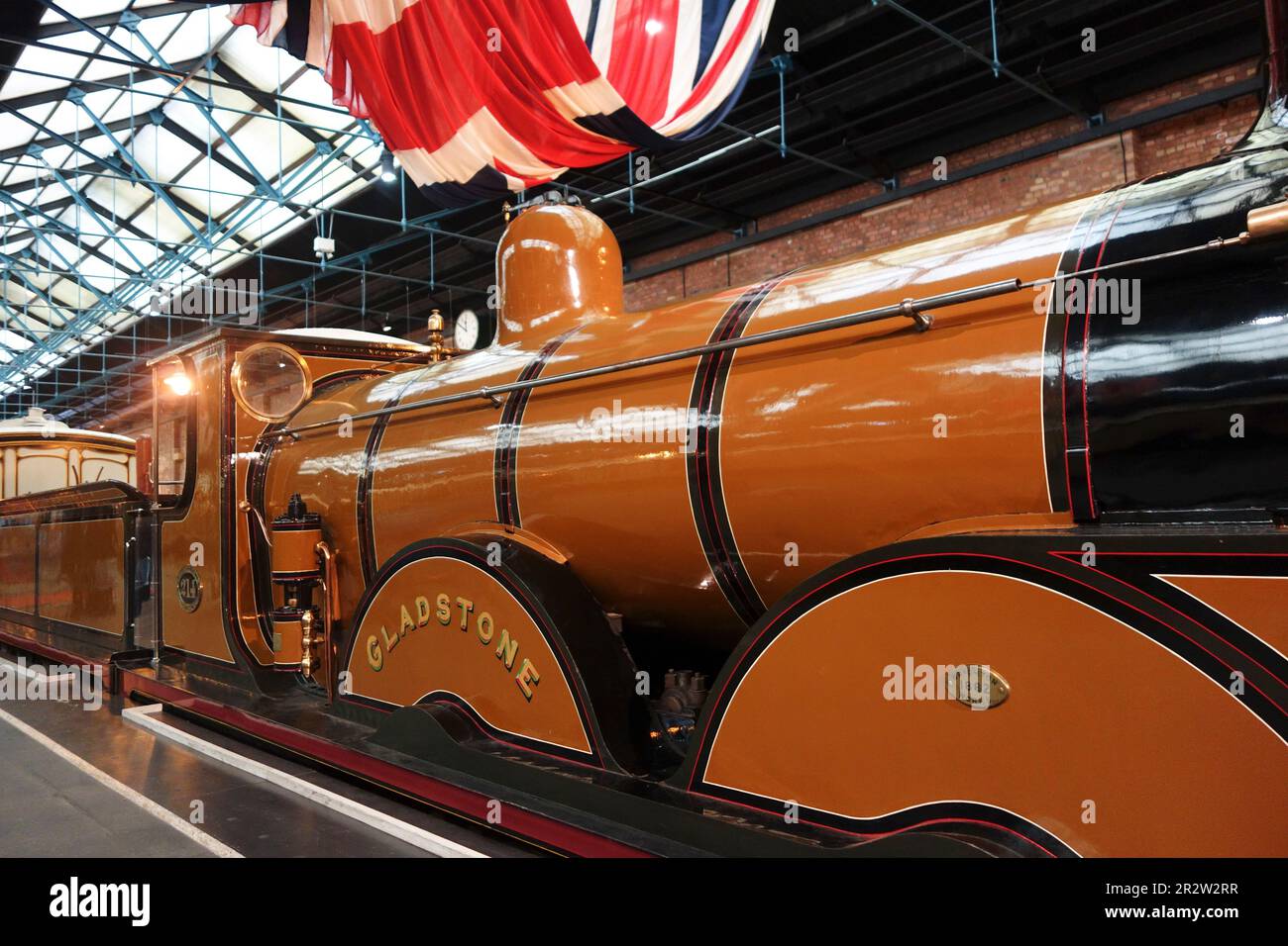 Gladstone, National Railway Museum, York, England Stockfoto