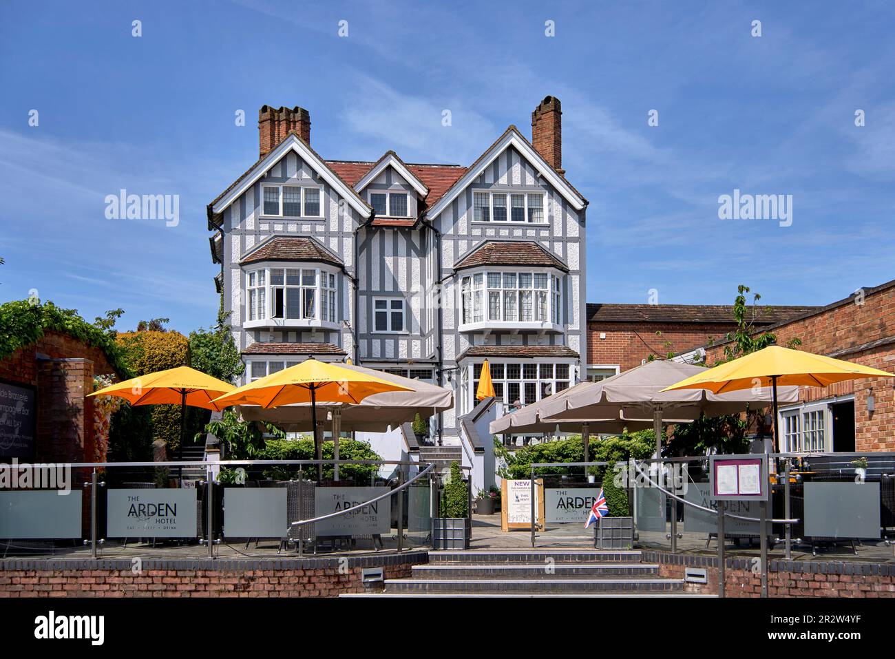 Arden Hotel Waterside Stratford upon Avon England, Großbritannien Stockfoto