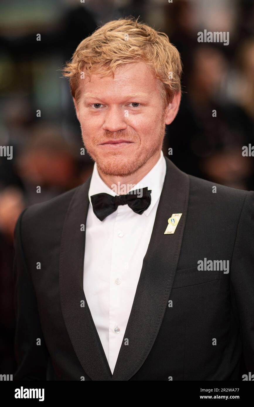 Jesse Plemons poses for photographers upon arrival at the premiere of