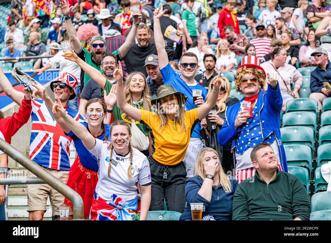 Hsbc world rugby sevens series Fotos und Bildmaterial in hoher