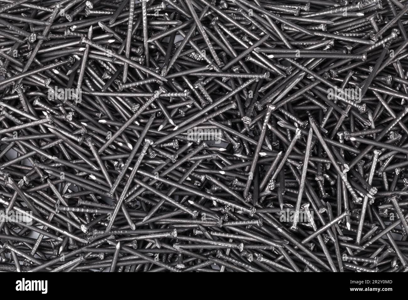 Hintergrund der Nägel Stockfoto