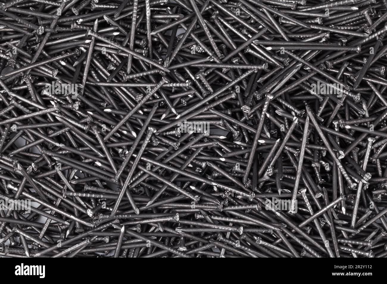 Hintergrund der Nägel Stockfoto