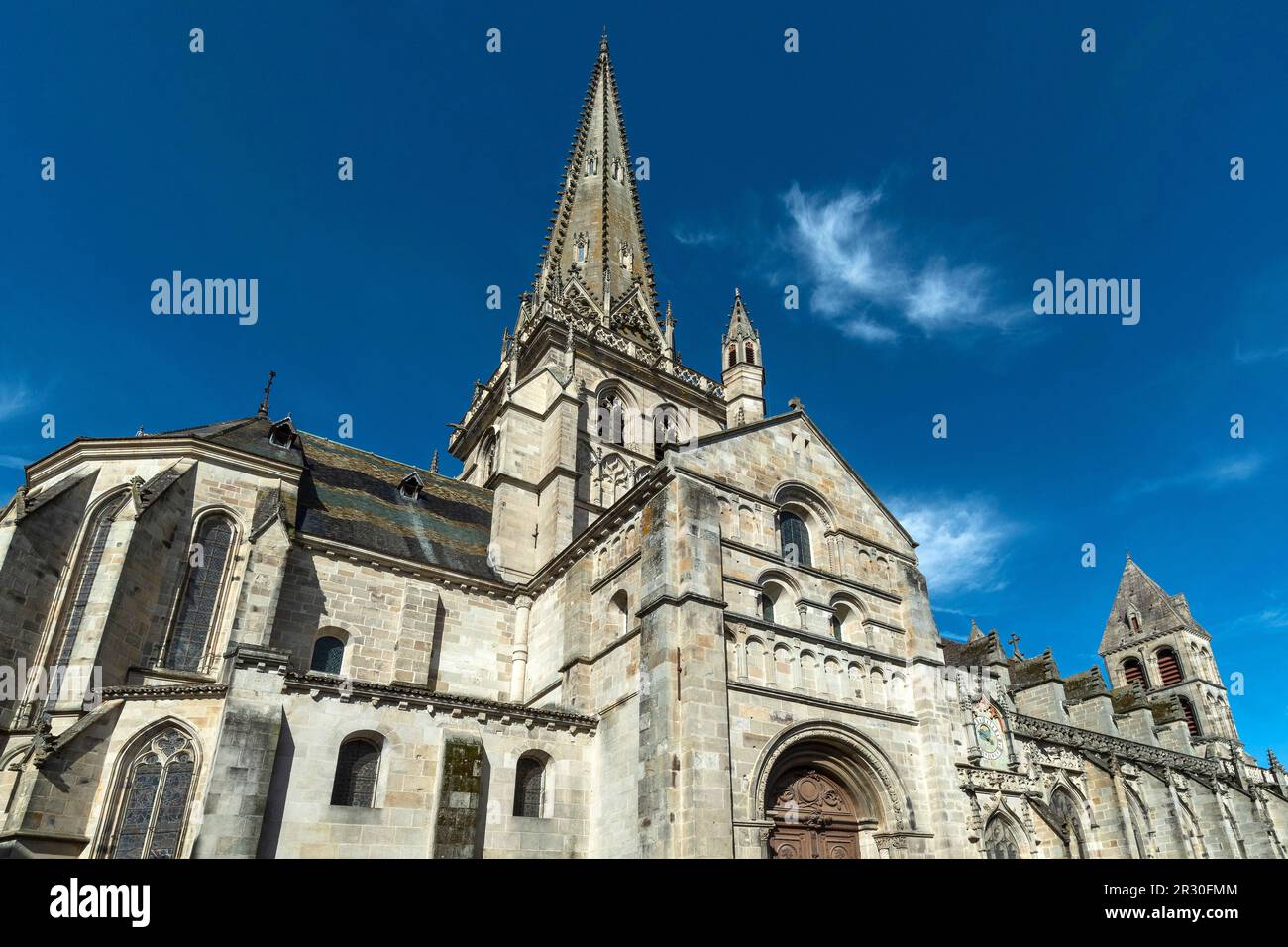Autun . Kathedrale Saint Lazare. Morvan Regional-Naturpark. Saone et Loire. Bourgogne Franche Comte. Frankreich Stockfoto