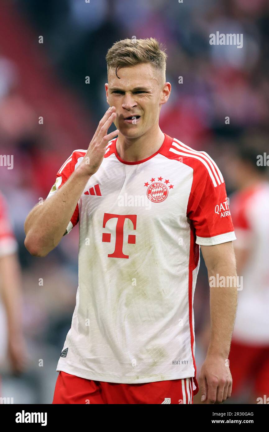 Joshua Kimmich von Bayern München FC Bayern München - RB Leipzig Fussball 1 . Bundesliga Saison 2022 / 2023 Stockfoto